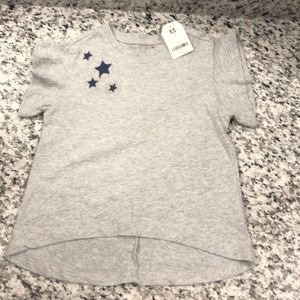 Girls shirt sleeve shirt